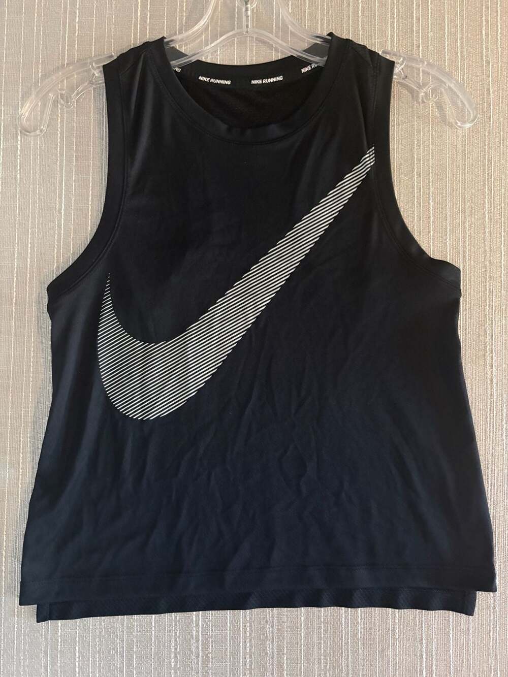 Nike Women's Dri-FIT Running City Core Racerback Tank Top Black Size XS 836793-0